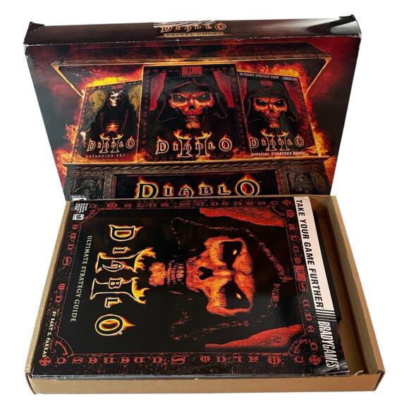 2001 Diablo II Battle Chest PC Video Game Strategy Guide Manual Expansion Pack - Picture 11 of 16